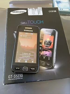 Samsung GT S5230  Black (Unlocked) Mobile Phone EU PLUG With Chargers Working • £12