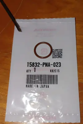 Genuine Honda VTC O Ring Oil Control Valve I-VTEC K Series NEW 15832-PNA-023 • $10.38