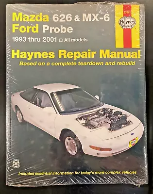 New Haynes Repair Manual #61042 Mazda 626 & MX-6 Ford Probe 1993-2001 • $24.99