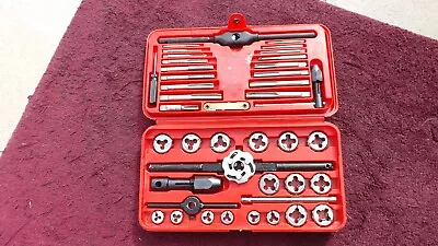 Snap-on *near Mint!* Tdm-117a 41-piece  Metric  Tap & Die Set! • $116.50