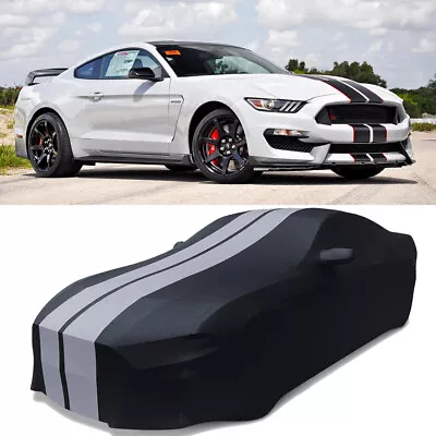 For Ford Mustang Shelby GT350 GT350R GT500 Indoor Car Cover Stain Stretch • $149.59