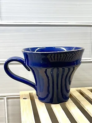 Vietri (Italy) Cucina Fresca Coffee Or Tea Mug (Blue) 12 Oz Crème Cup • $21.50