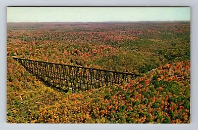 Mt Jewett PA-Pennsylvania Kinzua Bridge Railway Bridge Vintage Postcard • $7.99