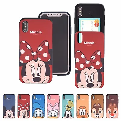$40.94 • Buy DISNEY Look Card Bumper Cover For IPhone 12 11 Pro XS Max Mini XR 8 7 6S 6 Case