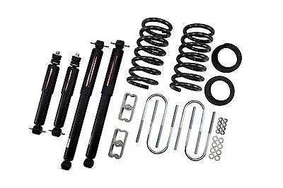 Belltech 82-04 S10/S15 Pickup Ext Cab 2/3 Drop W/ND2 Shocks Lowering Kit 618ND • $460.01