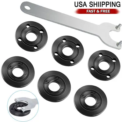 5/8-11 Angle Grinder Lock Nut Flange Nuts Inner Outer Set For Milwaukee Bosch • $9.85