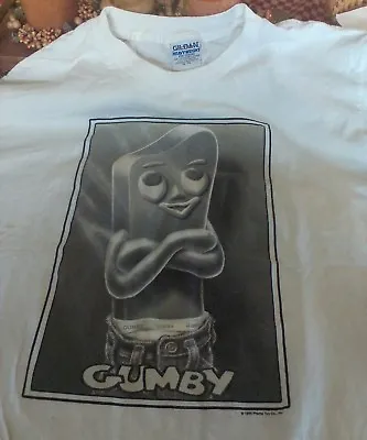 Gumby T-shirt XL Store Display Never Sold Stained From Display Vintage 1996 • $30