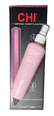 Chi Mane Attraction 1  Ceramic Flat Iron Straightener Special Edit. FREE Product • $53