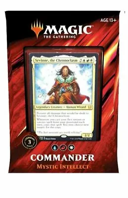 MYSTIC INTELLECT Commander 2019 Complete Deck Mtg Sealed NEW (A) • $120