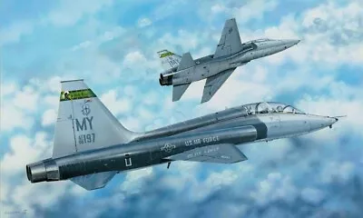 Trumpeter 02876 1:48 USAF T38C Talon II Jet Trainer Plastic Model Kit • $35.06