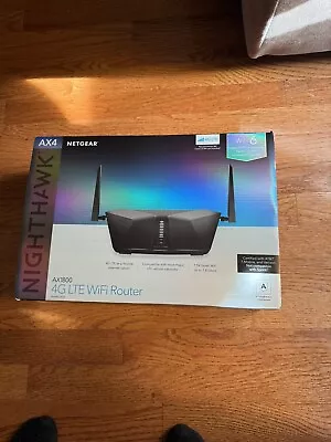 NETGEAR NIGHTHAWK LTE Modem & Router Combo 1.8 Gbps Model LAX120 With WiFi 6 • $50