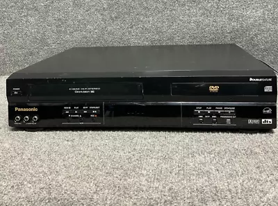 VCR Player Panasonic PV-D4743 Double Feature 4 Head Hi-Fi OmniVision VHS/DVD • $56.02