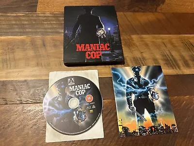 Maniac Cop Blu Ray*Arrow Video*Steelbook*Limited Edition*Very Rare*OOP* • $65