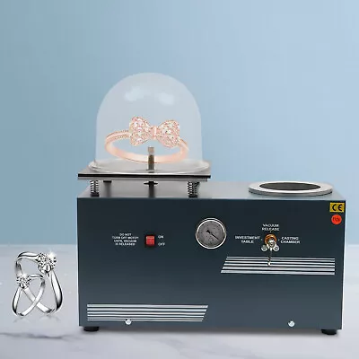 $639.01 • Buy 2L Jewelry Lost Wax Cast Combination Investment Machine Vacuum Investing Casting