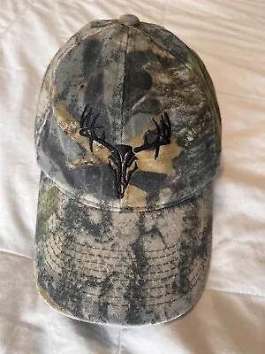 Hunting Outdoor Cap Tribal Deer Mossy Oak Break-Up Baseball Hat • $8.99