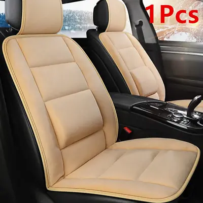 Front Car Seat Cushion Cover Pad Protector Comfortable Warm Plush Mat Universal • $25.10