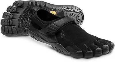 Vibram Fivefingers Size 43 Us 9.5 - 10 Kso Trek M248 Black Kangaroo Leather • $165