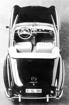 1955 Mercedes-Benz 190 SL - Promotional Photo Poster • $14.99