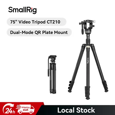 SmallRig Video Tripod CT21075  Video Camera Tripod Monopod Professional Tripod  • $230.90