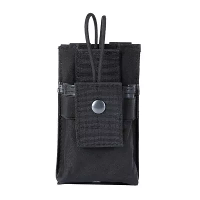 Outdoor Tactical Molle Radio Walkie Talkie Pouch Waist Bag Holder Pocket Holster • $7.90