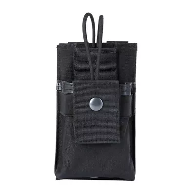 Tactical Molle Radio Pouch Walkie Talkie Waist Bag Holder Pocket Holster Outdoor • $7.99