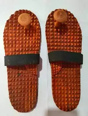 Acupressure Slipper Khadau Wooden - 5678910 Acupressure Equipments • $28.67