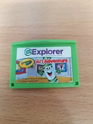 Leapfrog Explorer Crayola Art Adventure Leapad Game Cartridge • £6.99