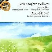 Ralph Vaughan Williams - Symphony No. 5; Andre Previn CD • £2.40