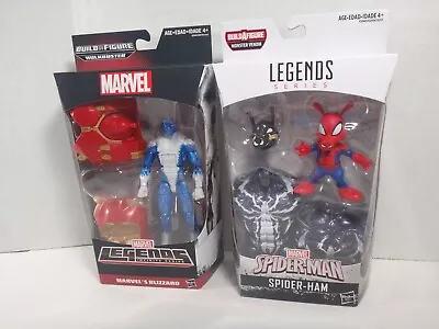 Marvel Legends Lot 2017 Spider-ham & 2015 Blizzard Hulkbuster & Mstr Venom Baf • $25