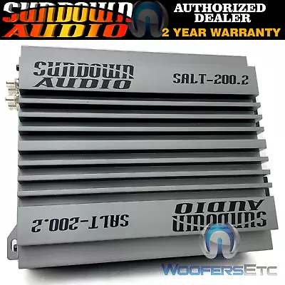 Sundown Audio Salt-200.2 Competition 2-channel Component Speakers Amplifier New • $289.99