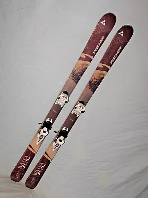 Fischer WATEA 84 All Mountain Skis 167cm With Marker Griffon 12 Ski Bindings  ~~ • $169