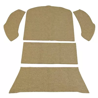 Beige Cut Pile Rear Carpet Set For 1973-1979 VW Super Beetle Convertible • $204.95