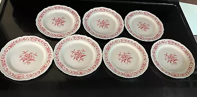 Set Of 7 Vintage Wedgwood Connecticut Laurel Bread Plates 6.25   Round • $15.99