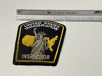 United States Immigration Inspector Vintage Patch Statue Of Liberty • $10