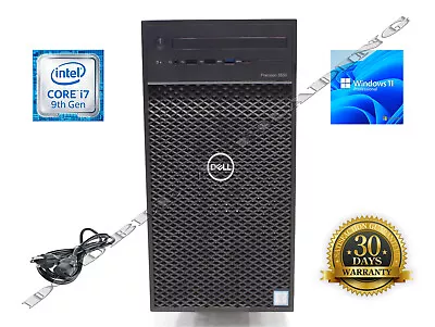 Dell Precision 3630 8-Core I7-9700 + Up To 128GB RAM & 2TB SSD & 6TB HD &Win11P • $370