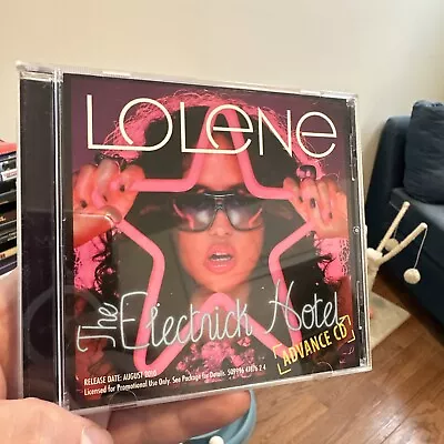 Lolene: The Electrick Hotel Advance PROMO W/ Artwork MUSIC AUDIO CD Unreleased • $29.99