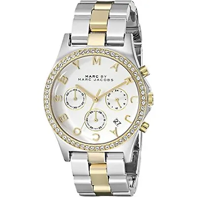 Marc By Marc Jacobs Women's MBM3197 Henry Two-Tone Stainless Steel Watch NO BOX • $113.77