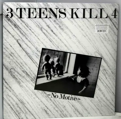 LP:  3 TEENS KILL 4 - No Motive   NEW SEALED REISSUE 1983 NEW WAVE MINIMAL • $29.98