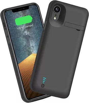 Sitong Battery Case For IPhone XR 6000mAh Rechargeable Extended Battery...  • £38.99