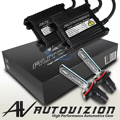 Auto Xenon Headlight Fog Light HID Kit 28000LM 55W H4 H11 9005 9006 9007 5202 • $14.22