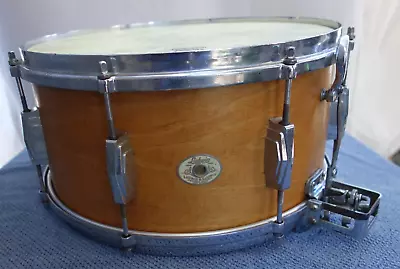 LUDWIG SOLID MAPLE SNARE~DRUM~VINTAGE~c1930's~ • $1975