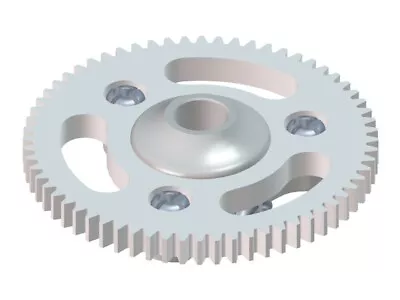 Lynx LX0562 Blade MCPX BL Ultra Main Gear Hub Main Gear 64T Silver • $15.95