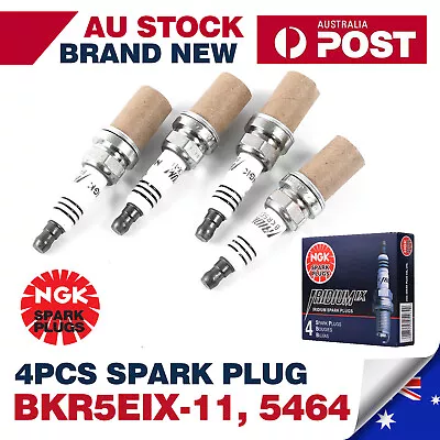 GENUINE OEM 4X NGK Iridium IX Spark Plug BKR5EIX-11 Fits Mazda Premacy 1.8 (CP) • $85.49