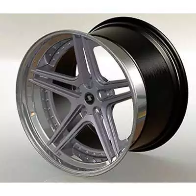 Schmidt Fs-Line High Gloss Silver Rim 9x21 - 21 Inch 5x112 Pitch Centre Diameter • $2875.87