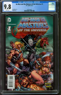 Masters Of The Universe 1 CGC 9.8 He-Man Geffin Benes Art 6/13 • $99.99