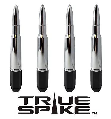 20 True Spike 7 Inch 1/2  Steel Lug Nuts Chrome Bullet Spikes For Mercury • $254.95