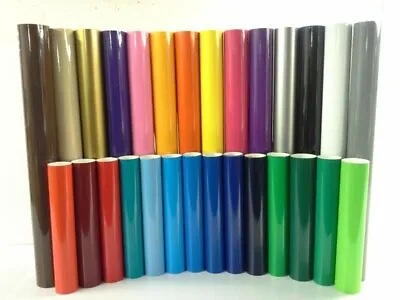 24  SIGN VINYL: 6 Rolls 10'ea 40 Colors Made In USA • $77.79