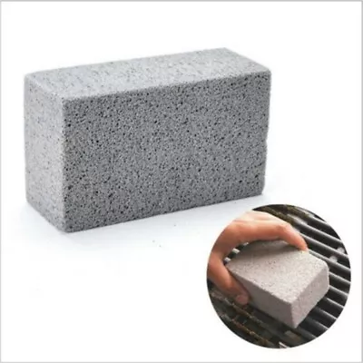 BBQ Grill Cleaning Brush Brick  Barbecue Cleaning Stone Pumice Brick For4079 • $22.80