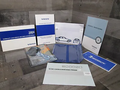 2004 Volvo S80 Owners Manual Service Record Booklets + More 04 Glove Box Books • $14.99