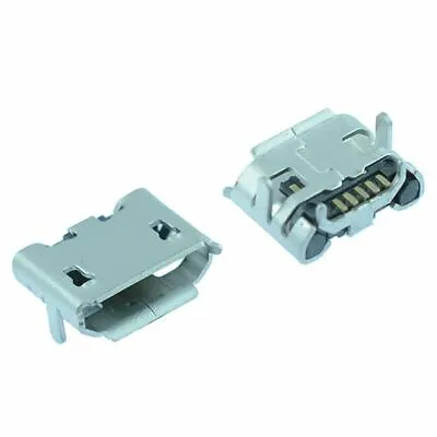10 X Micro USB Type B Female PCB Socket Connector Jack • £4.09
